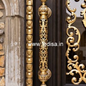 Antique Brass Main Door Ideas No-8433