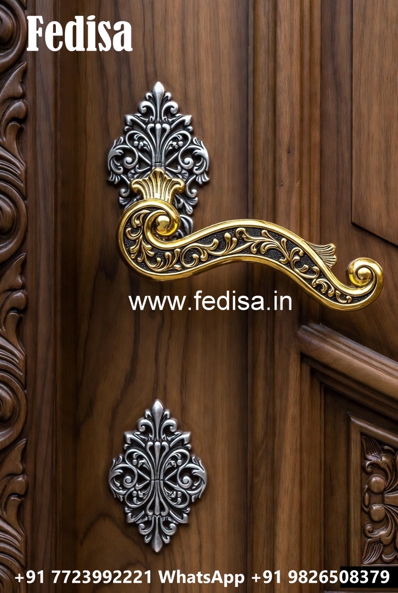 Decorative Brass Interior Pull Handles No-8576