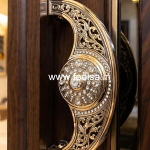 Modern Brass Main Entrance Pulls No-8587