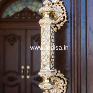 Decorative Brass Main Door Hardware No-8637