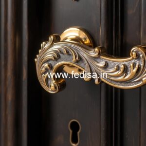 Stylish Brass Main Door Decorative Pulls No-8707