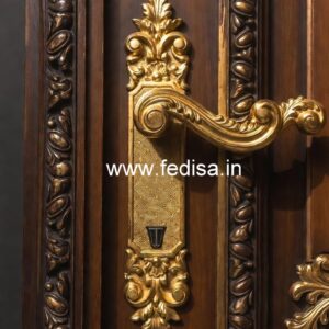 Elegant Brass Main Entrance Hardware No-8754