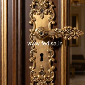 Antique Brass Decorative Door Inspirations No-8784