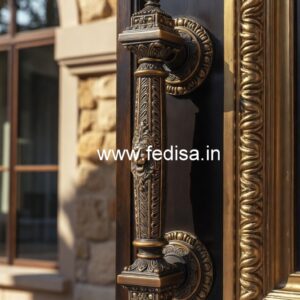 Brass Pull Handles and Locks for Main Entrance No-8821
