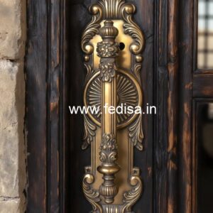 Handmade Brass Door Hardware for Luxury Villas No-8832