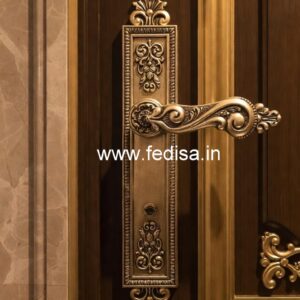 Decorative Brass Handlesets for Wooden Doors No-8921