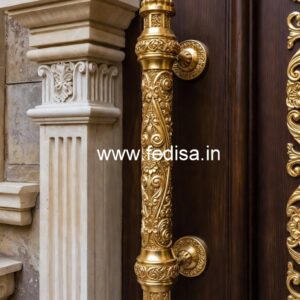 Premium Brass Handlesets for Grand Entryways No-8949