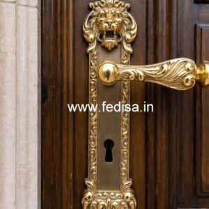 Stylish Brass Door Accessories for Luxury Decor No-8969