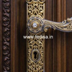 Handmade Brass Handles for Luxury Villas No-8980