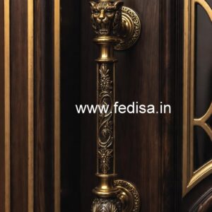 Decorative Brass Locks for Wooden Interiors No-9002