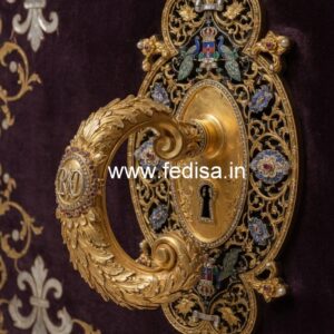 Luxury Brass Main Door Ideas No-9103