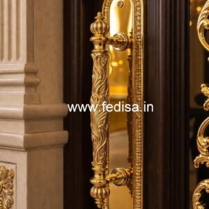 Modern Brass Interior Hardware No-9136