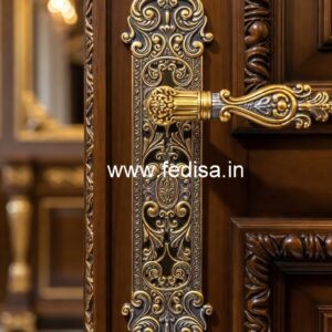 Premium Brass Entrance Handles No-9159