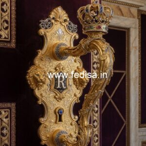Decorative Brass Main Door Locks No-9160