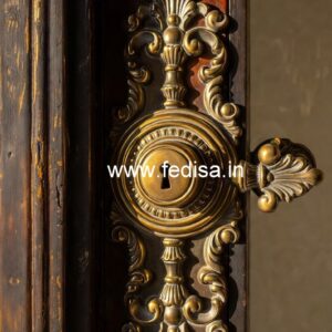 Luxury Brass Main Door Styling No-9263