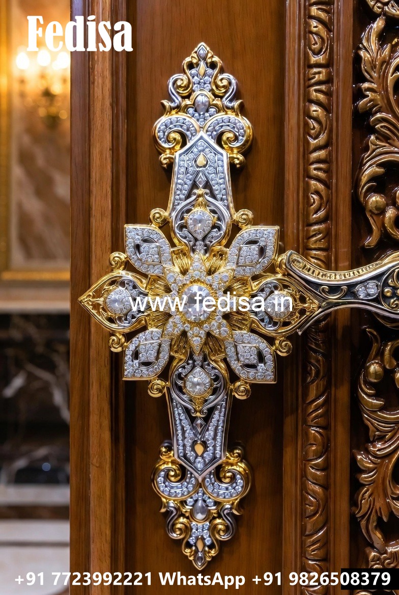Stylish Brass Luxury Entry Pulls No-9358