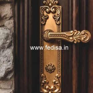 Modern Brass Main Door Styling No-9408