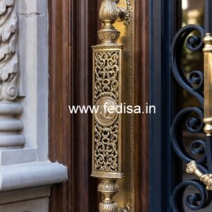 Luxury Brass Decorative Door Locks No-9411