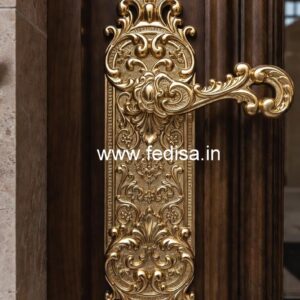 Premium Brass Decorative Entry Pulls No-9477