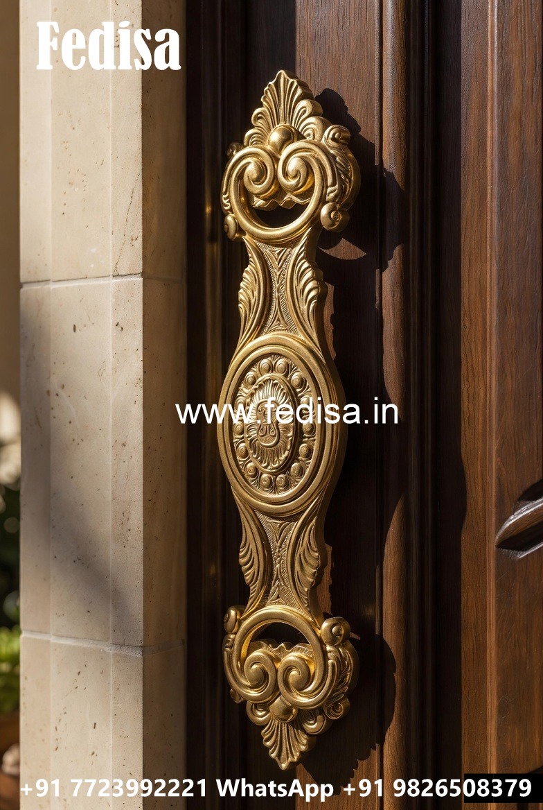 Modern Brass Decorative Main Door Pulls No-9536