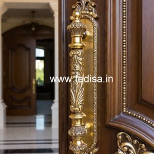 Luxury Brass Handlesets for Elegant Main Doors No-9589