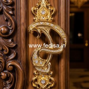 Luxury Brass Door Accessories for Grand Entrances No-9601