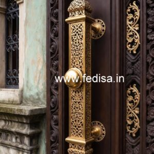 Premium Brass Pull Handles for Front Doors No-9628