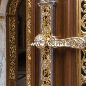 Designer Brass Locks for Wooden Door Styling No-9644
