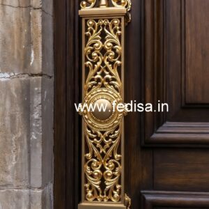 Luxury Brass Pull Handles for Wooden Doors No-9663