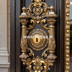Handmade Brass Locks and Handles for Villas No-9677