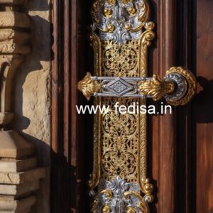 Modern Brass Locks and Handles for Entryways No-9703