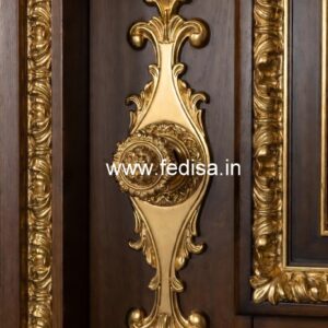 Luxury Brass Main Door Locks for Villas No-9758