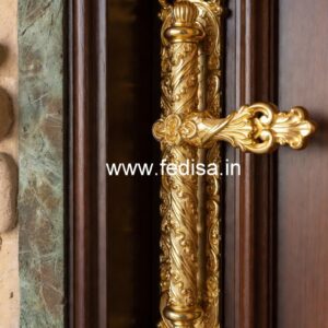 Premium Brass Pull Handles for Entry Doors No-9772