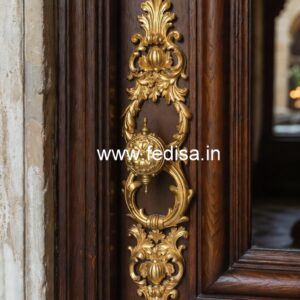 Premium Brass Locks for Wooden Main Entrances No-9791
