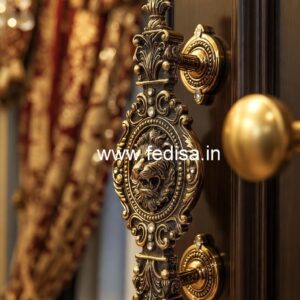 Contemporary Brass Door Accessories for Modern Homes No-9830