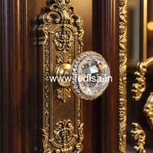 Premium Brass Pull Handles for Luxury Doors No-9886