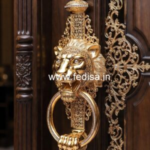 Elegant Brass Door Styling No-9987