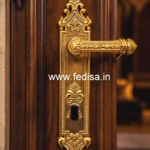 Premium Brass Main Door Locks No-10017
